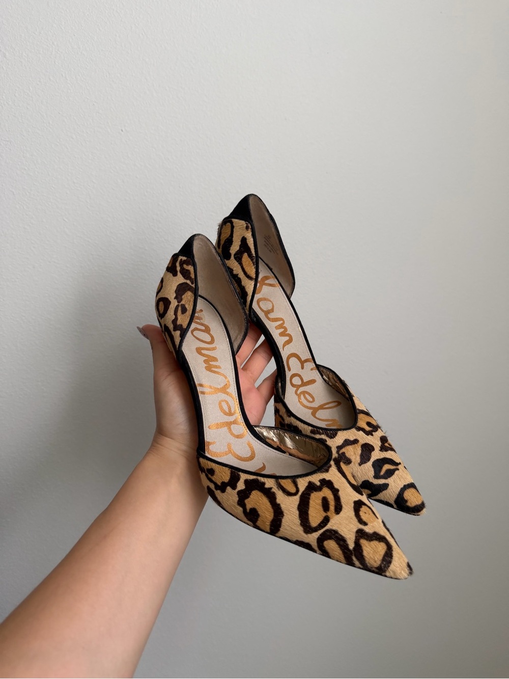 Sam Edelman Delilah Calf Hair d'Orsay Pumps